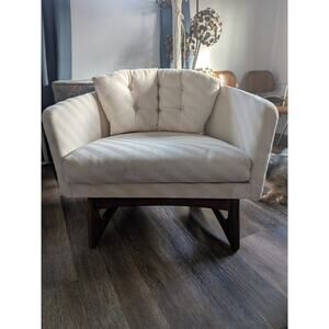 Adrian Pearsall Barrel lounge Chair Origina l Pick up ONLY